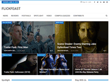 Tablet Screenshot of flickfeast.co.uk